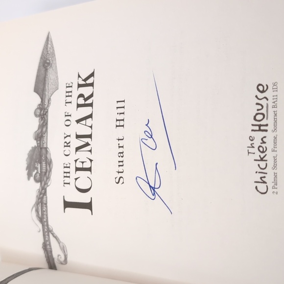 2005 The Cry of the Icemark by Stuart Hill First Edition First Print Signed Book - Picture 9 of 13